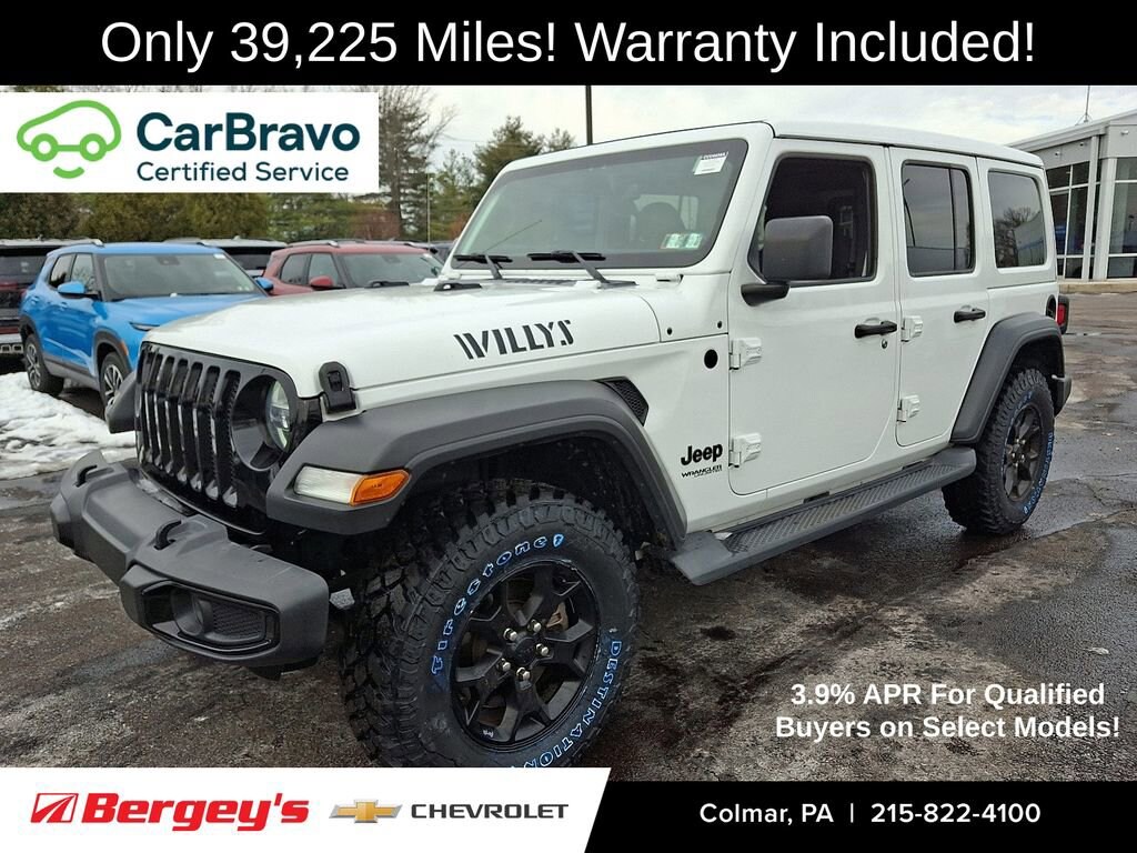 Used 2021 Jeep Wrangler Unlimited Willys