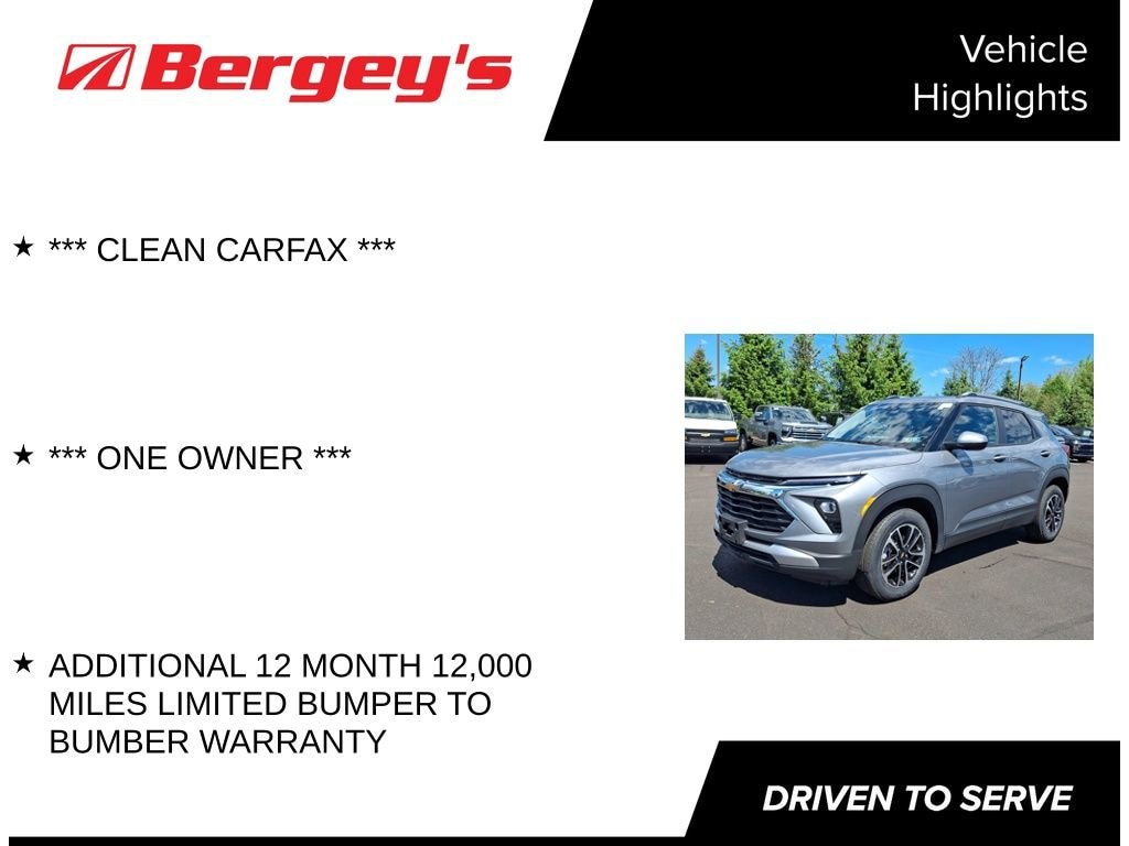Used 2025 Chevrolet Trailblazer LT SUV