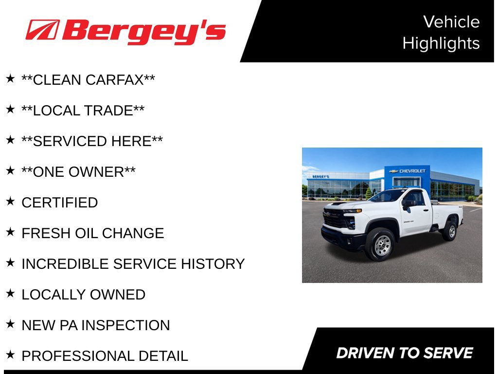 Used 2024 Chevrolet Silverado 3500 HD WT Truck