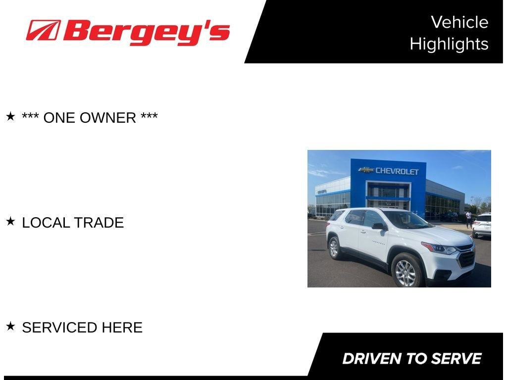 Used 2020 Chevrolet Traverse LS SUV