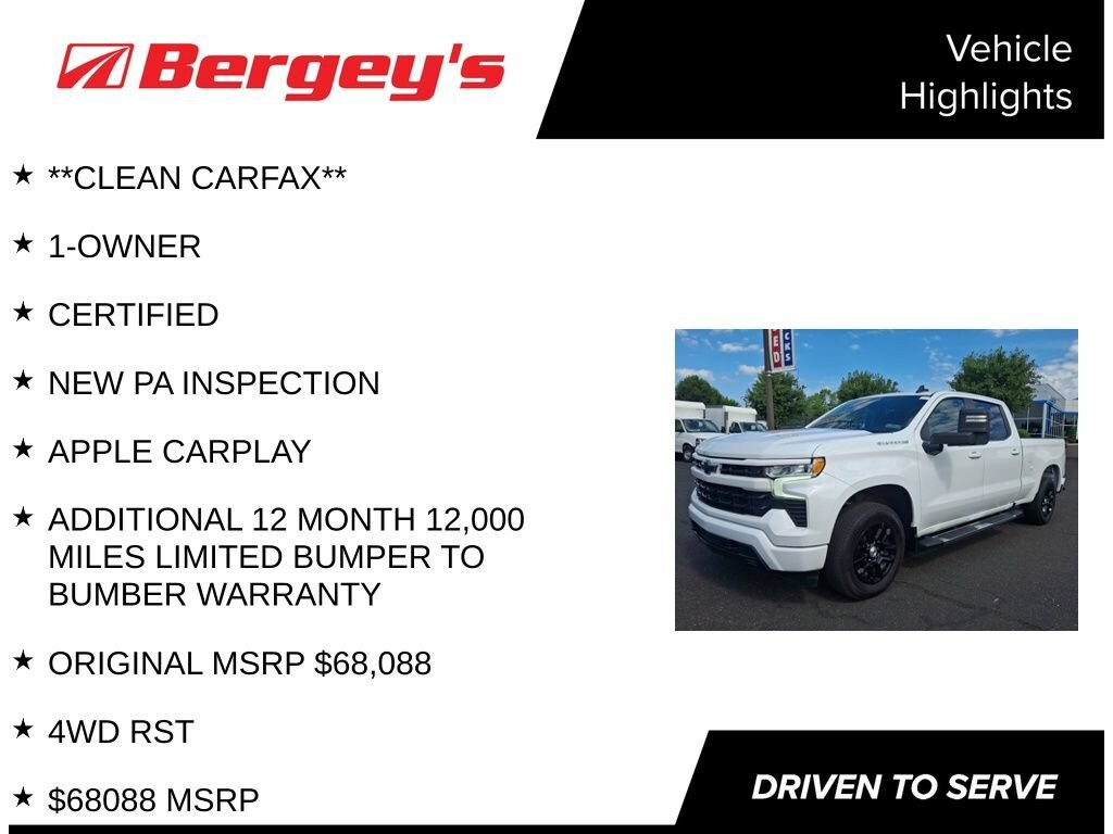 Used 2023 Chevrolet Silverado 1500 RST Truck