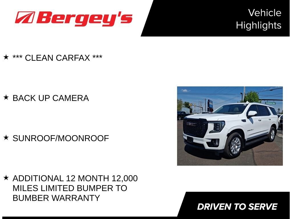 Used 2022 GMC Yukon Denali SUV