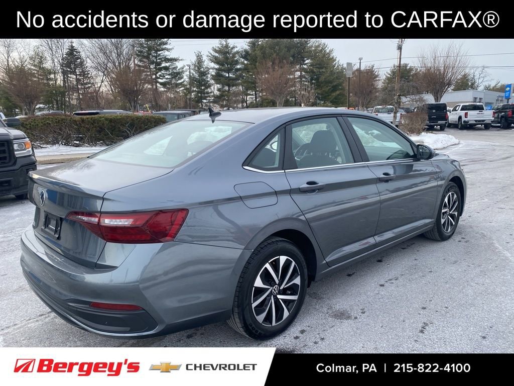 Used 2024 Volkswagen Jetta S with VIN 3VW5M7BU1RM011115 for sale in Colmar, PA