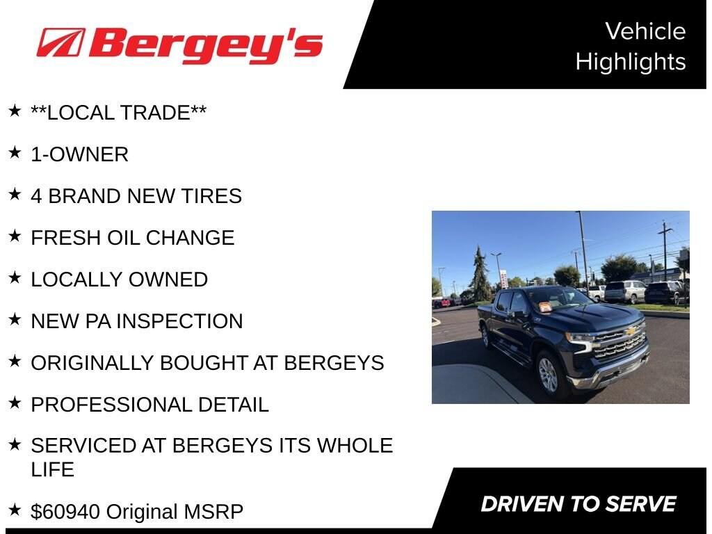 Used 2022 Chevrolet Silverado 1500 LTZ Truck