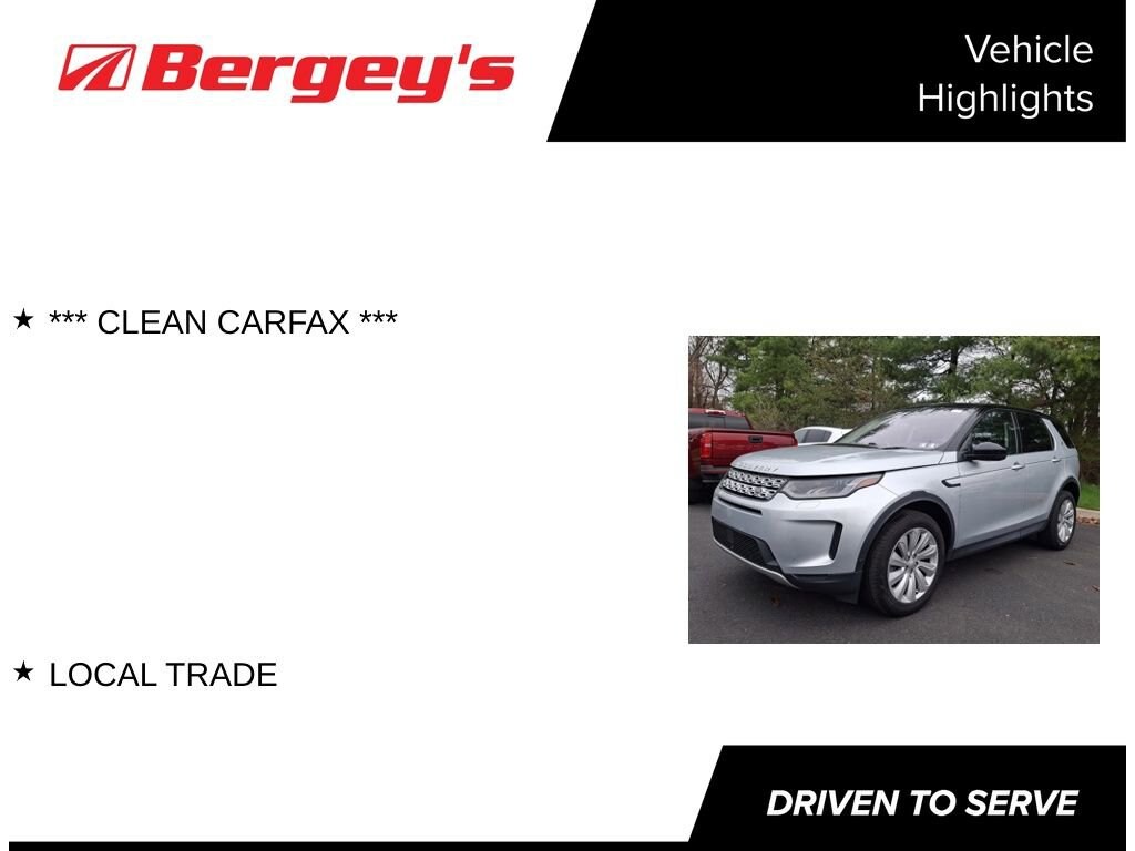 Used 2021 Land Rover Discovery Sport SE SUV