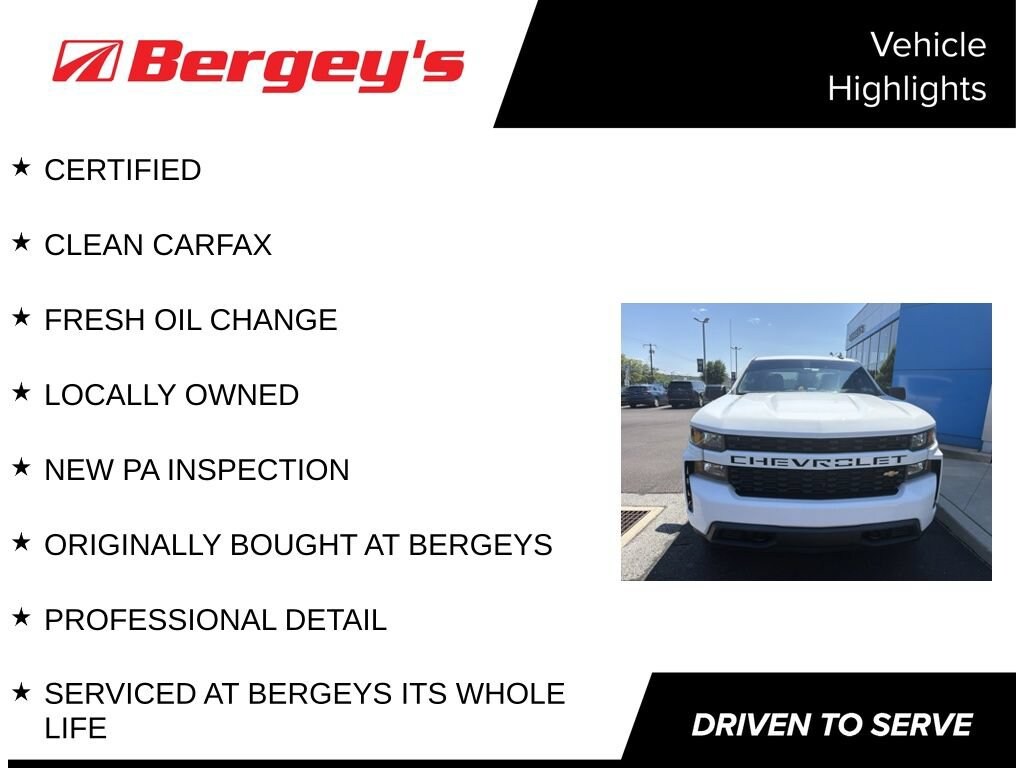 Used 2020 Chevrolet Silverado 1500 Custom Truck