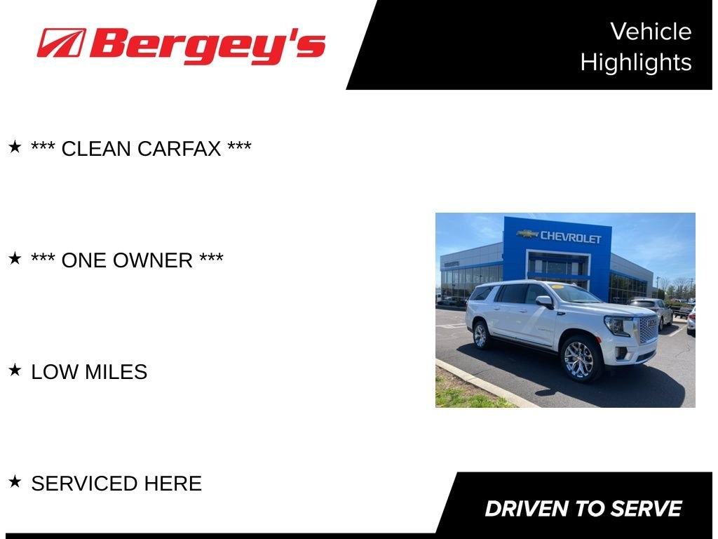 Used 2022 GMC Yukon XL Denali SUV