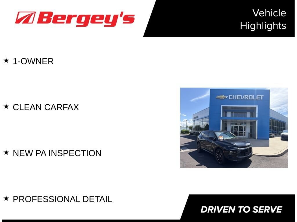Used 2023 Chevrolet Blazer RS SUV