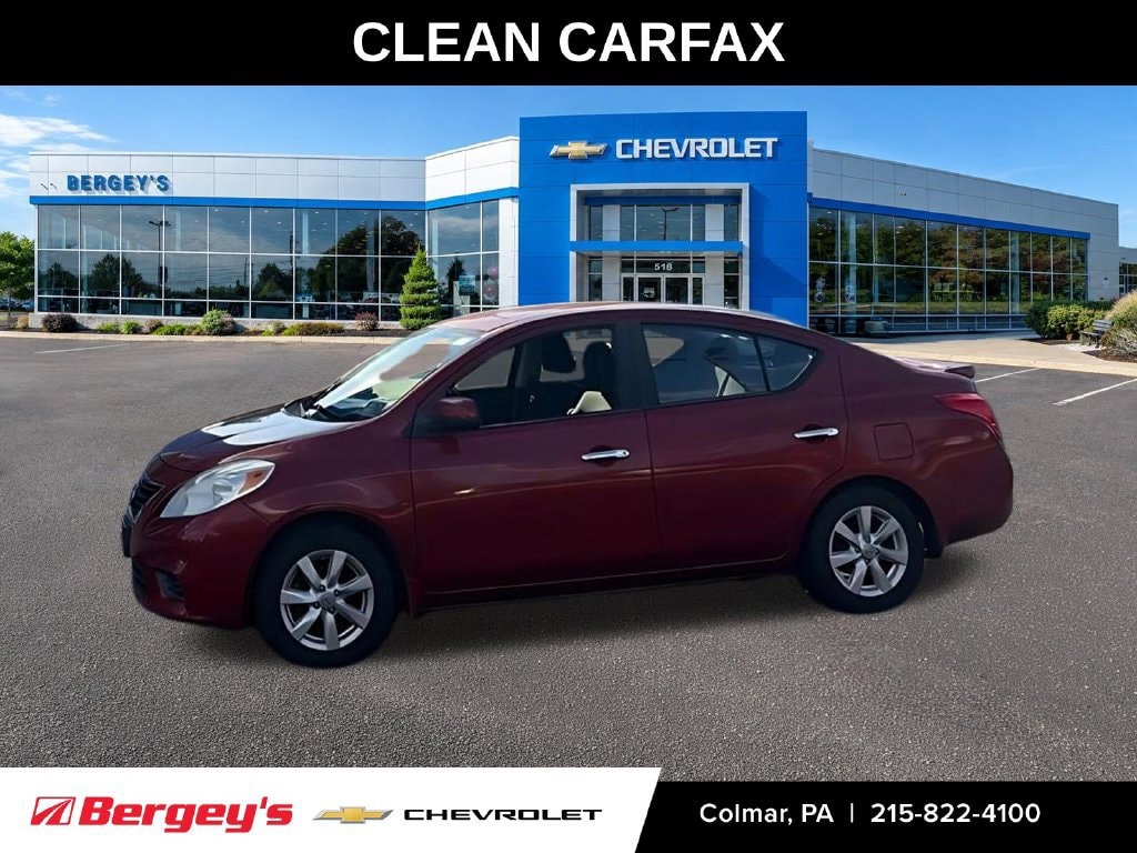 Certified 2014 Nissan Versa Sedan SV with VIN 3N1CN7AP3EL807872 for sale in Colmar, PA