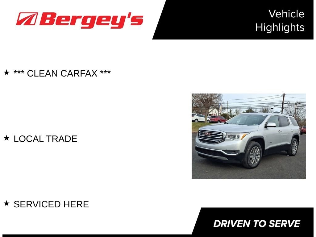 Used 2017 GMC Acadia SLE SUV