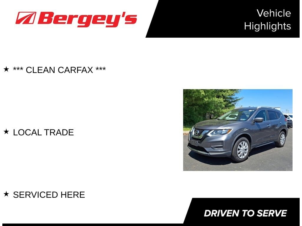 Used 2017 Nissan Rogue S
