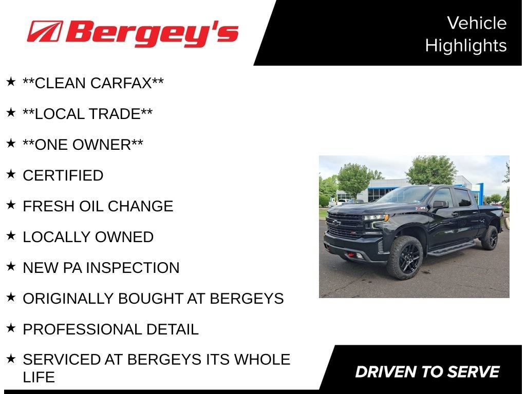 Used 2021 Chevrolet Silverado 1500 LT Trail Boss Truck