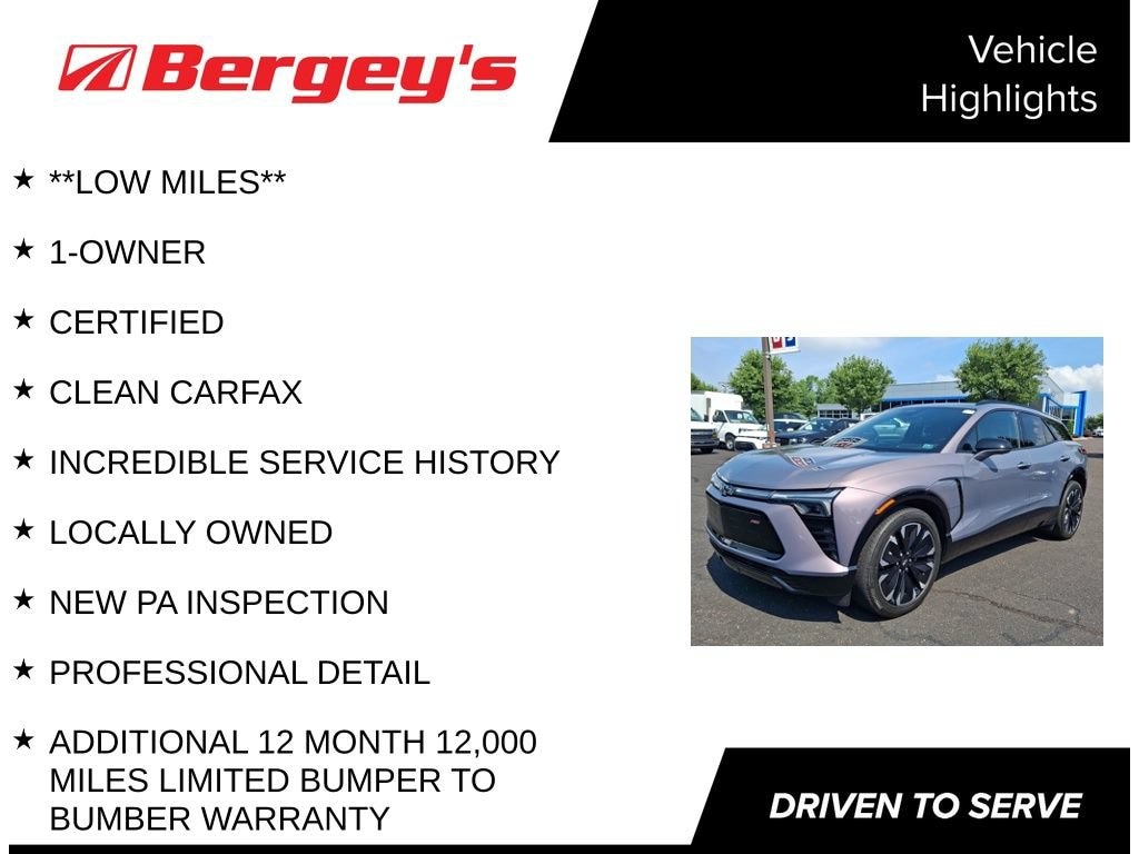 Used 2024 Chevrolet Blazer EV RS SUV