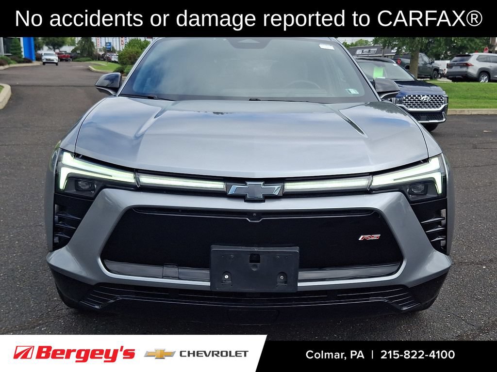 Certified 2024 Chevrolet Blazer EV RS with VIN 3GNKDCRJ1RS200215 for sale in Colmar, PA