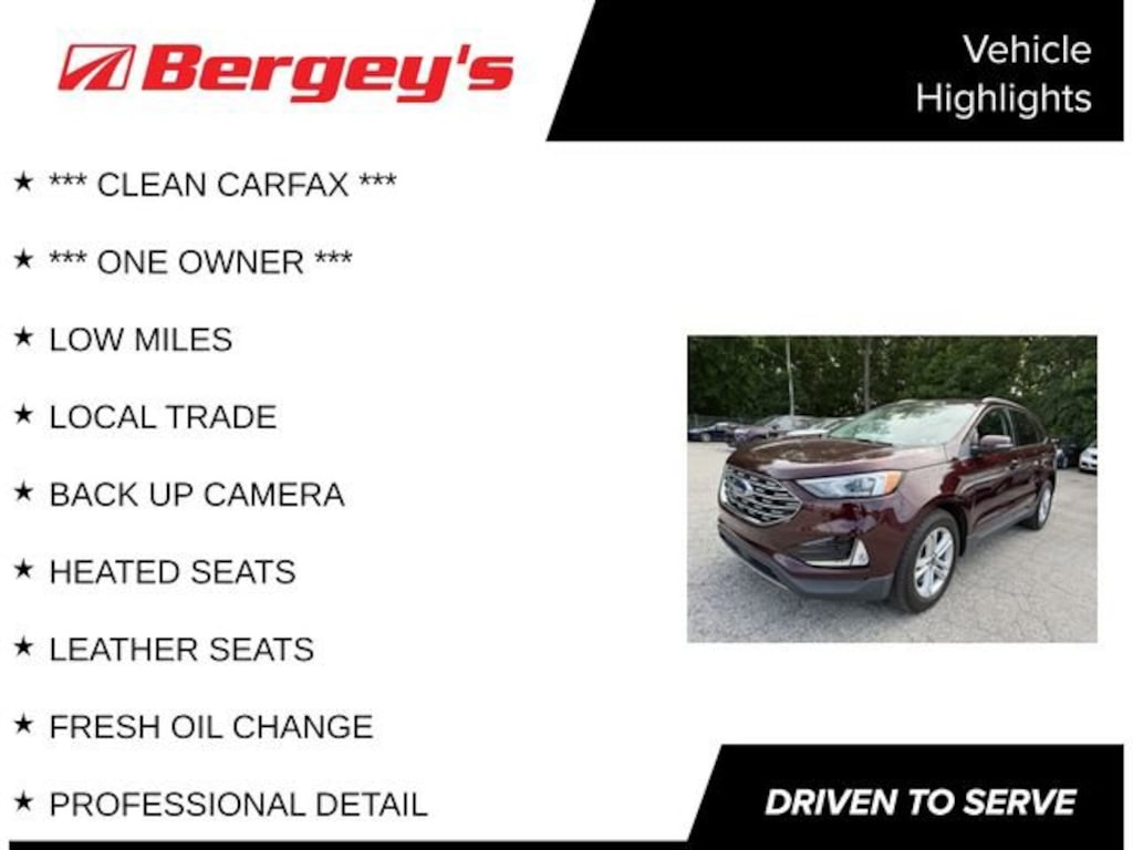 Used 2020 Ford Edge SEL SUV