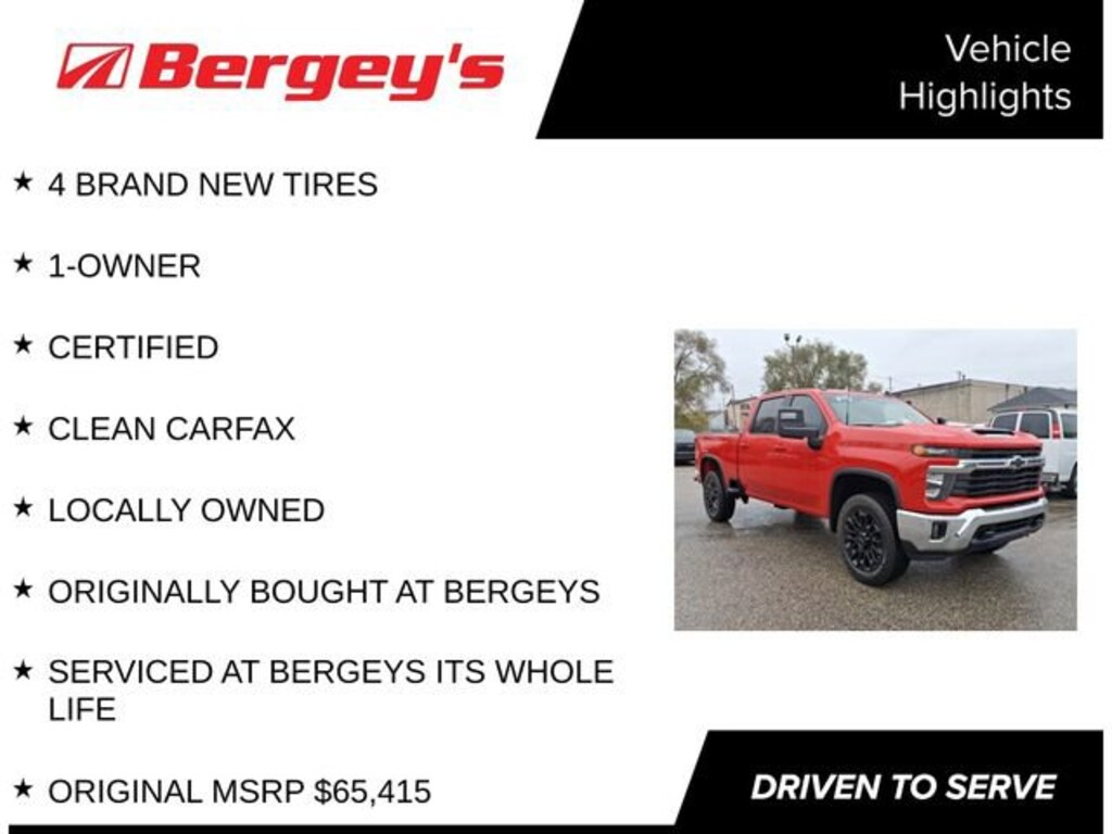 Used 2025 Chevrolet Silverado 2500 HD LT Truck