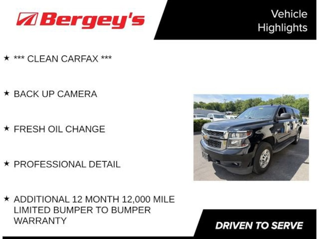 Used 2017 Chevrolet Suburban LS SUV