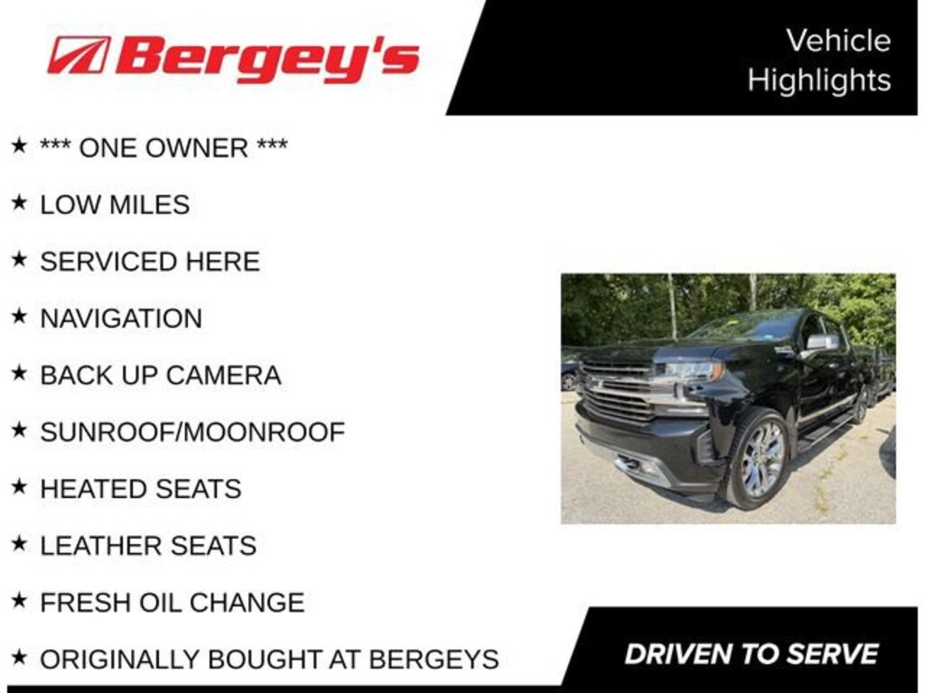 Used 2021 Chevrolet Silverado 1500 High Country Truck