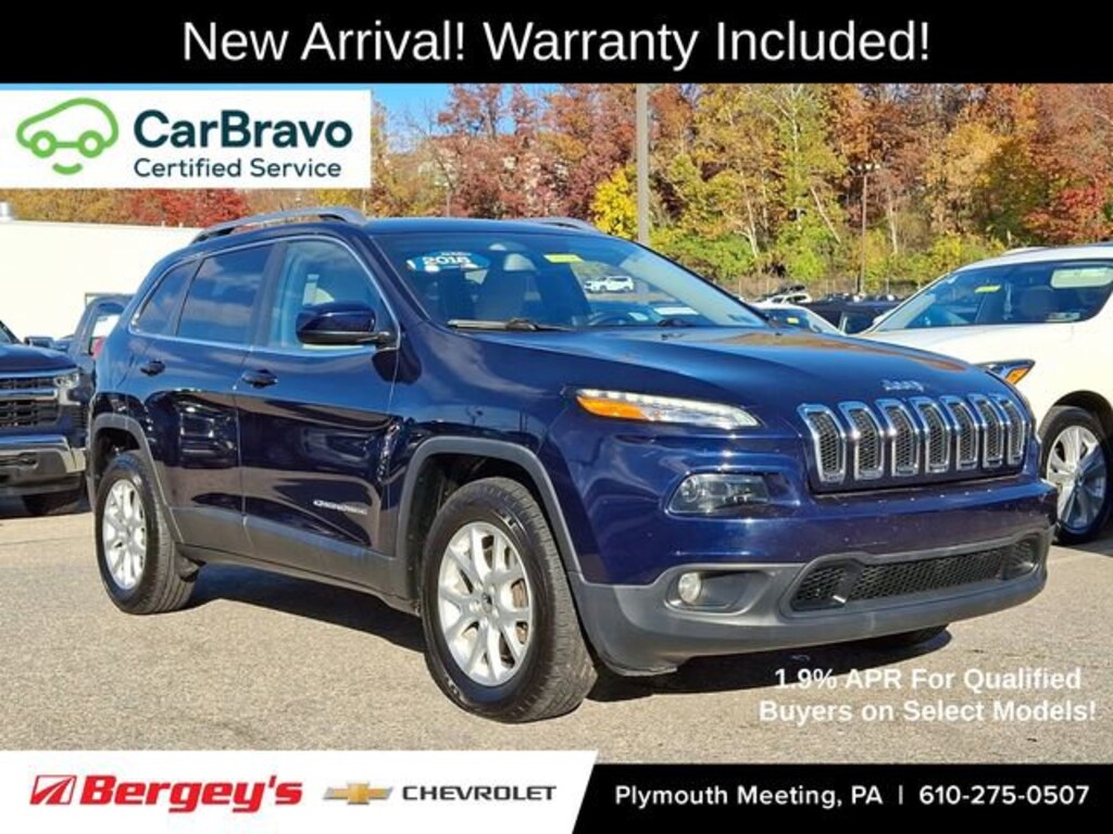 Used 2016 Jeep Cherokee Latitude SUV