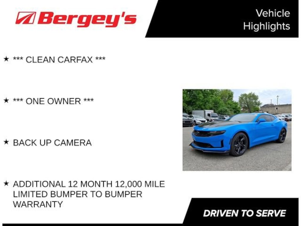 Used 2023 Chevrolet Camaro LT1 Performance