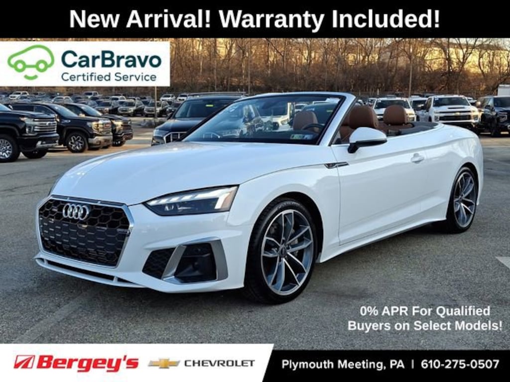 Used 2024 Audi A5 Cabriolet Premium 45 Tfsi S Line Quattro S Tronic Convertible