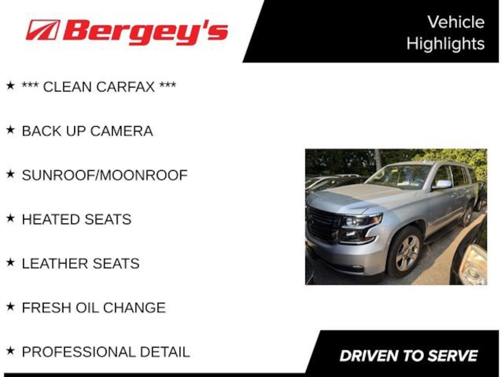Used 2016 Chevrolet Tahoe LTZ SUV