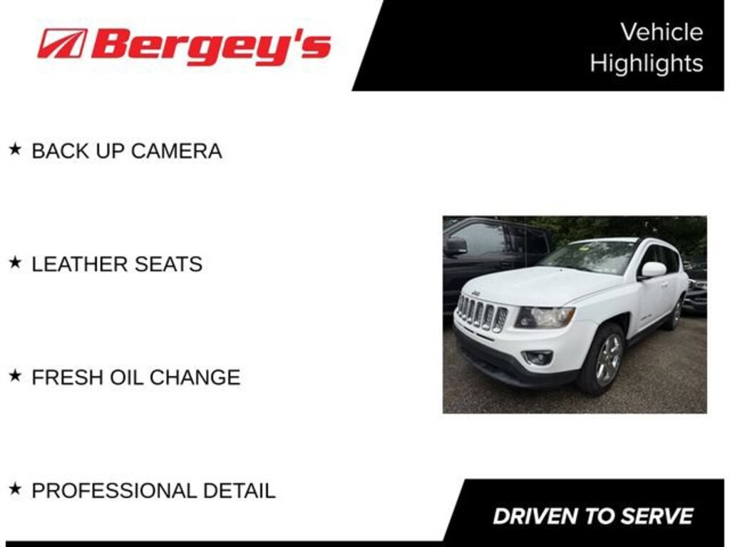 Used 2015 Jeep Compass Limited SUV