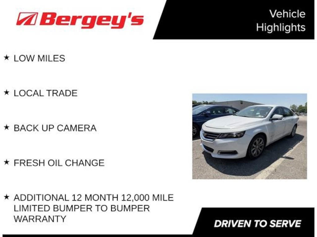 Used 2017 Chevrolet Impala LT Car
