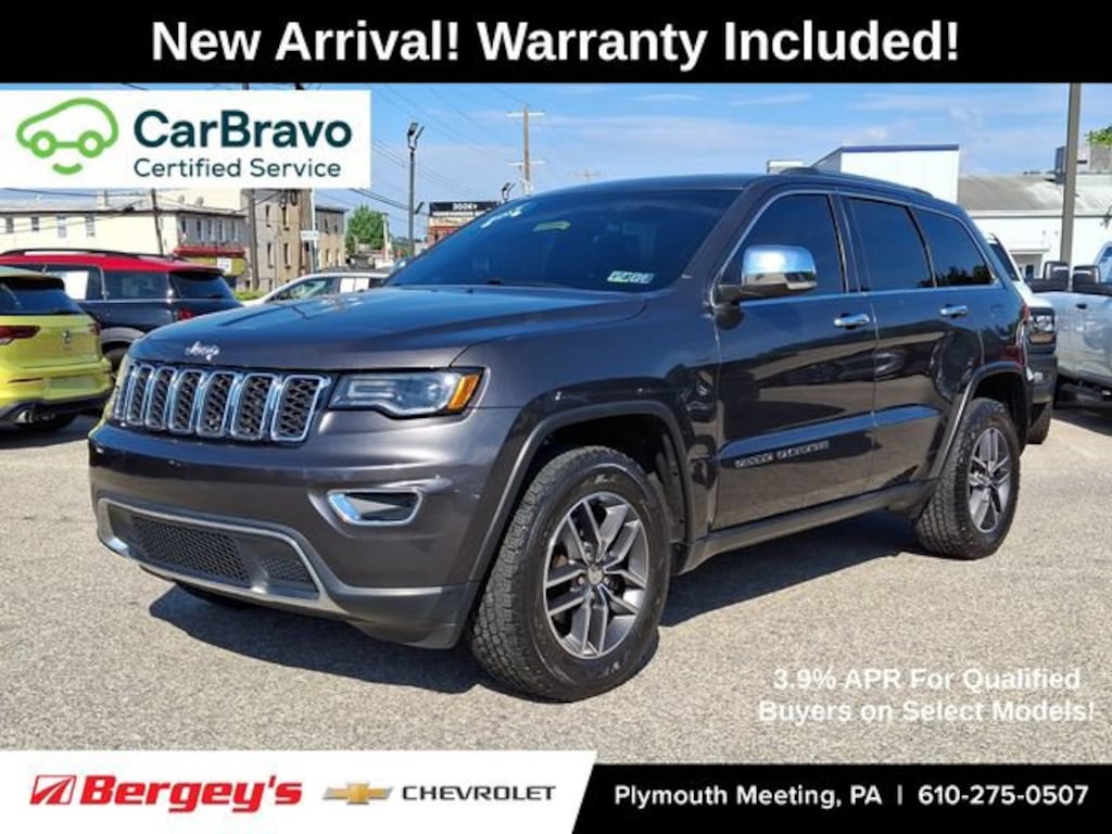Used 2017 Jeep Grand Cherokee Limited 4x4 SUV