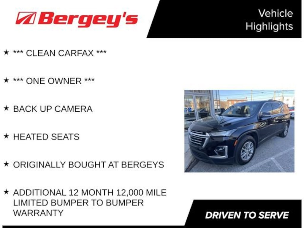 Used 2023 Chevrolet Traverse LT Cloth SUV