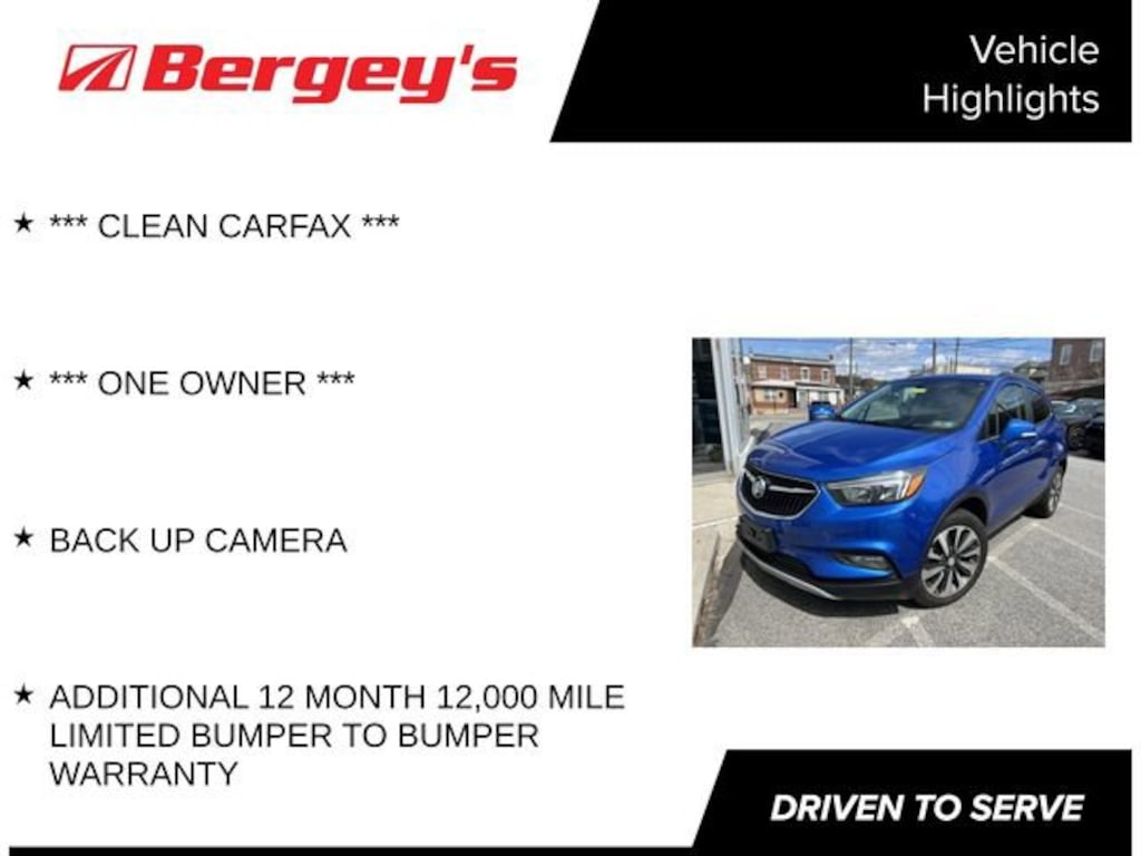 Used 2018 Buick Encore Preferred II SUV