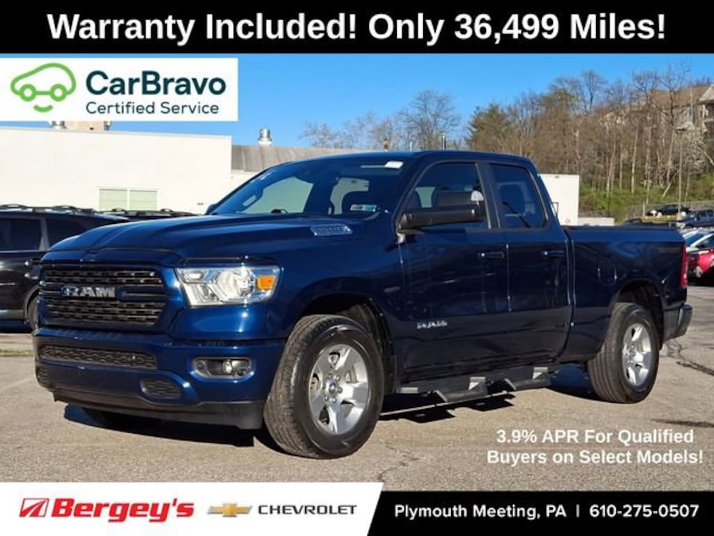 Used 2023 Ram 1500 Big Horn Quad Cab 4x4 64 Box Truck