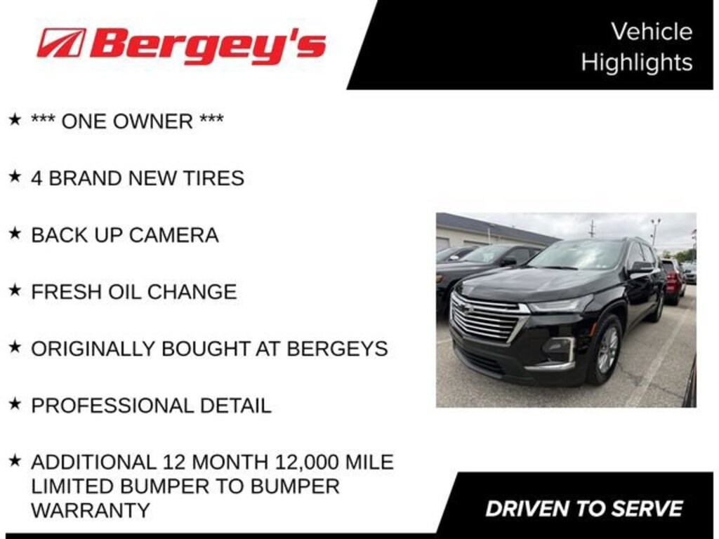 Used 2023 Chevrolet Traverse LT Cloth SUV