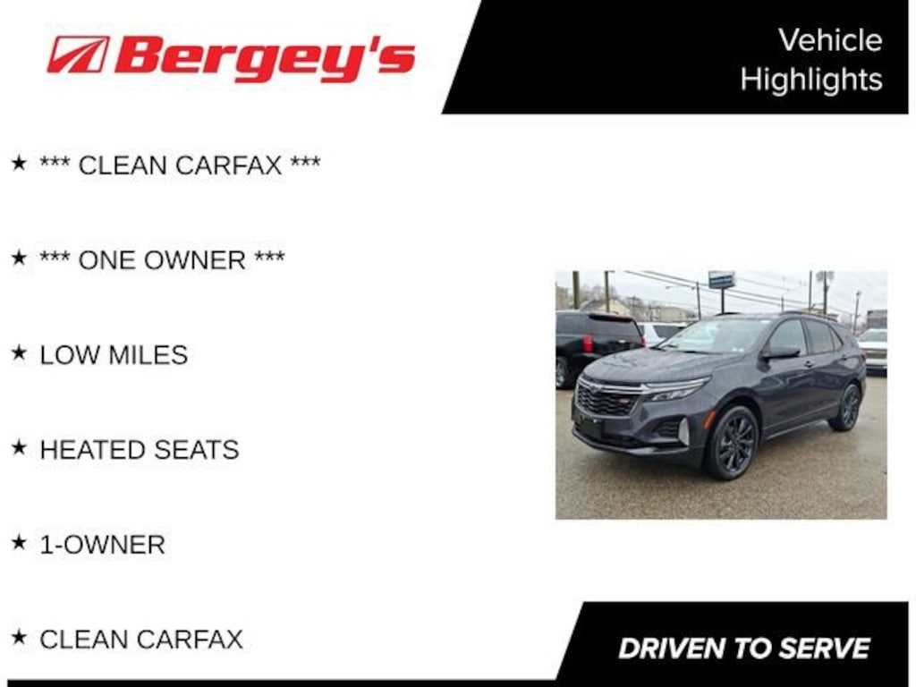 Used 2023 Chevrolet Equinox RS SUV