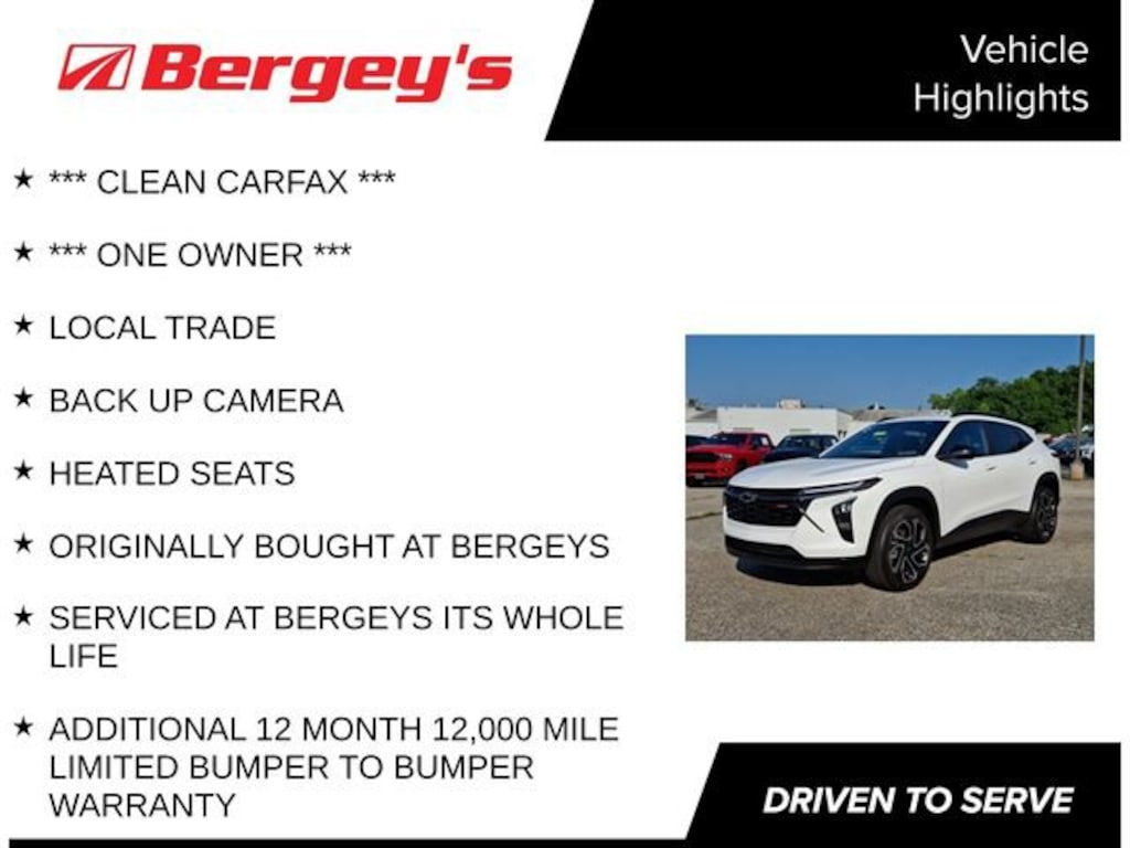 Used 2024 Chevrolet Trax 2RS SUV