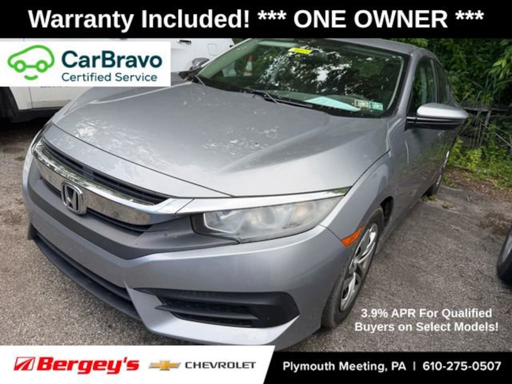 Used 2016 Honda Civic LX Sedan