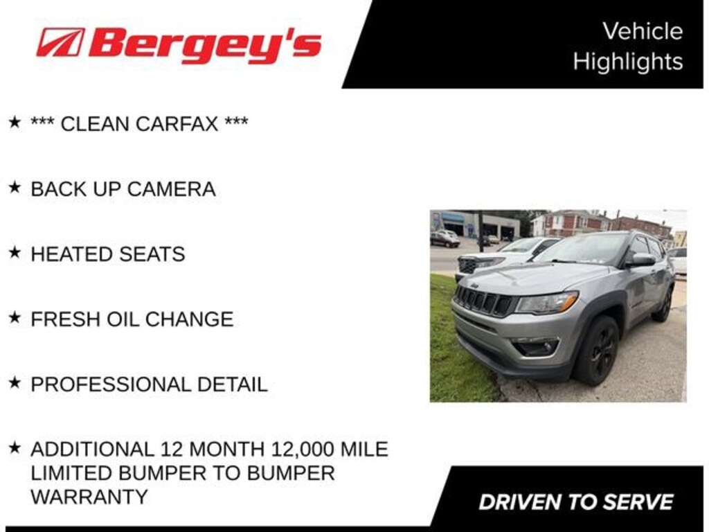 Used 2018 Jeep Compass Altitude 4x4 SUV