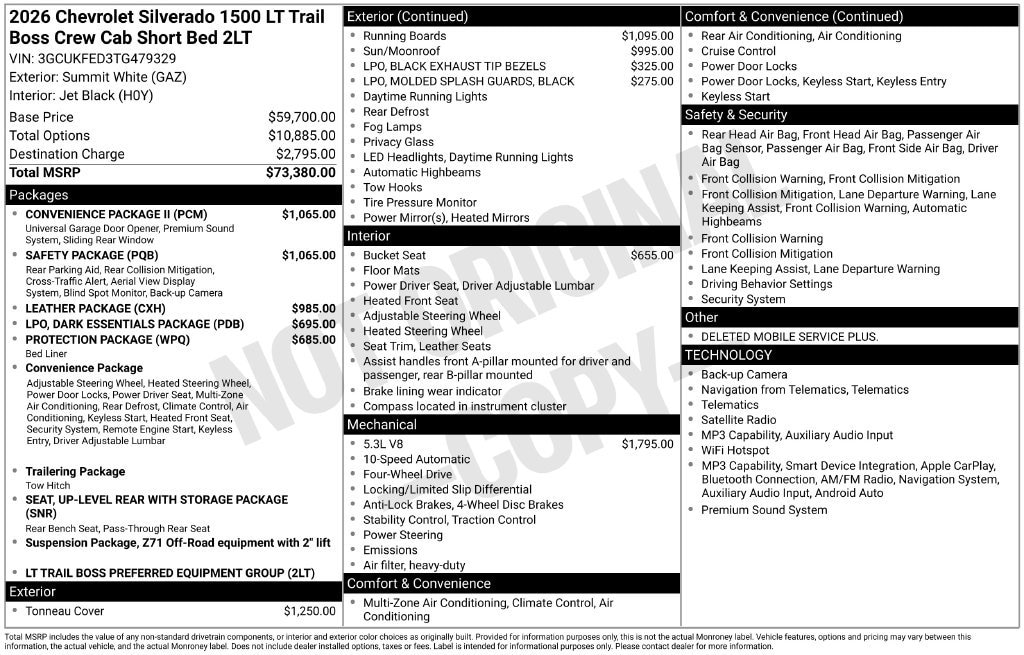 2026 Chevrolet Silverado 1500 LT Trail Boss - Photo 27