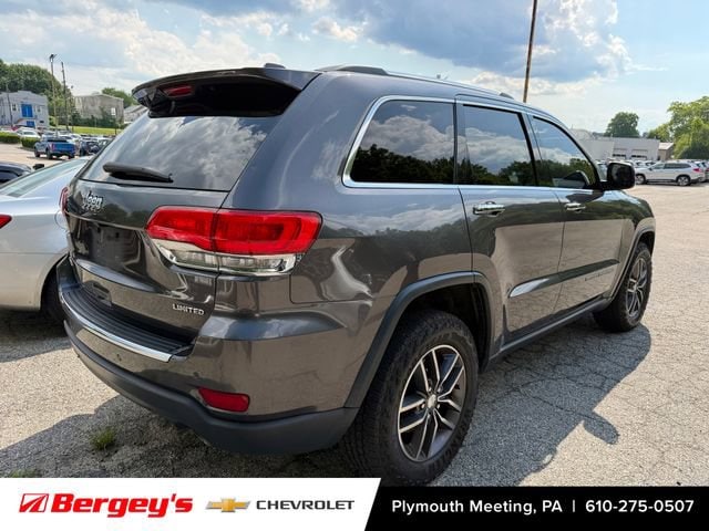 Used 2017 Jeep Grand Cherokee Limited with VIN 1C4RJFBG7HC730337 for sale in Plymouth Meeting, PA