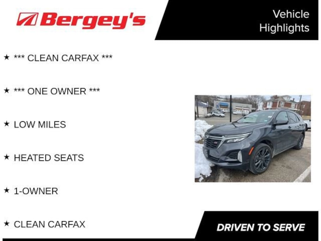 Used 2023 Chevrolet Equinox RS SUV