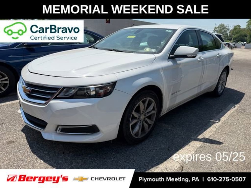 Used 2017 Chevrolet Impala LT Car