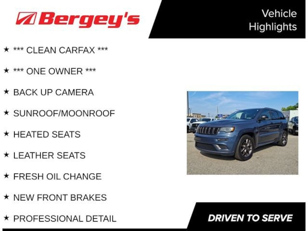 Used 2020 Jeep Grand Cherokee Limited X 4x4 SUV