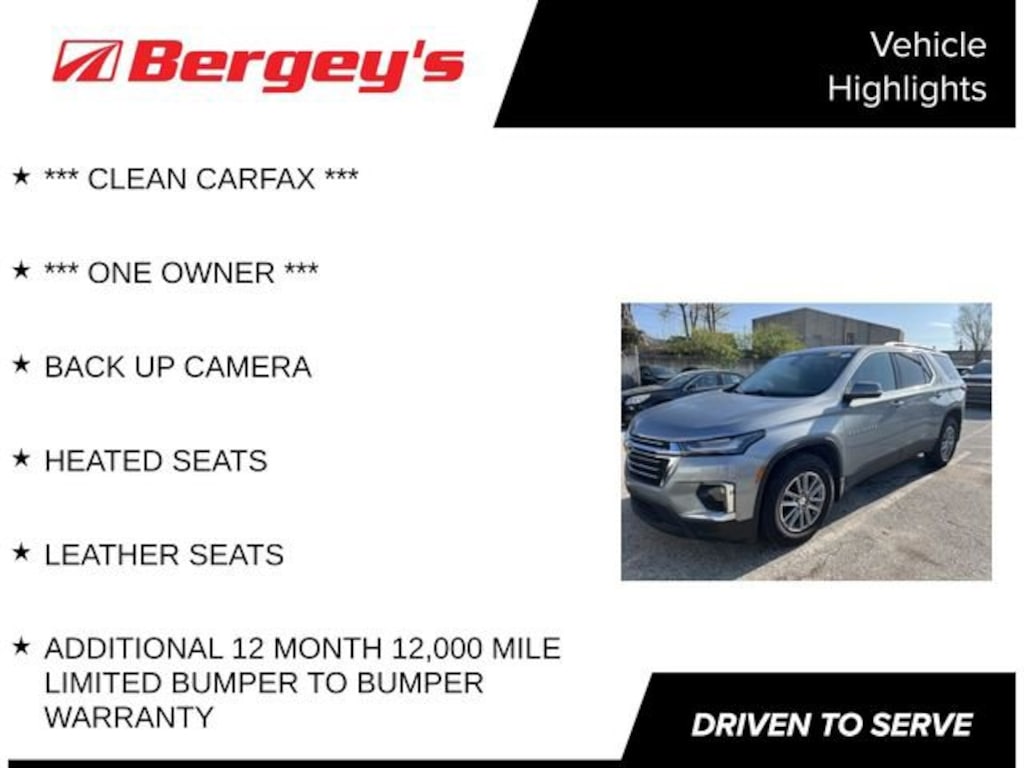 Used 2023 Chevrolet Traverse LT Leather SUV