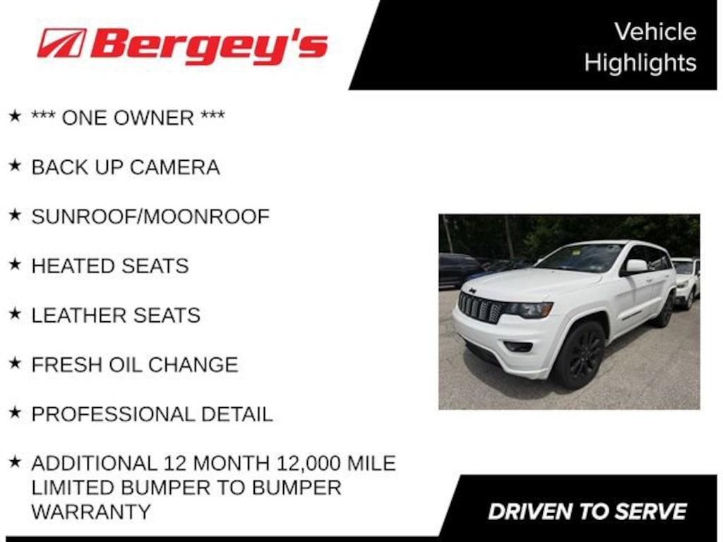Used 2019 Jeep Grand Cherokee Altitude 4x4 SUV