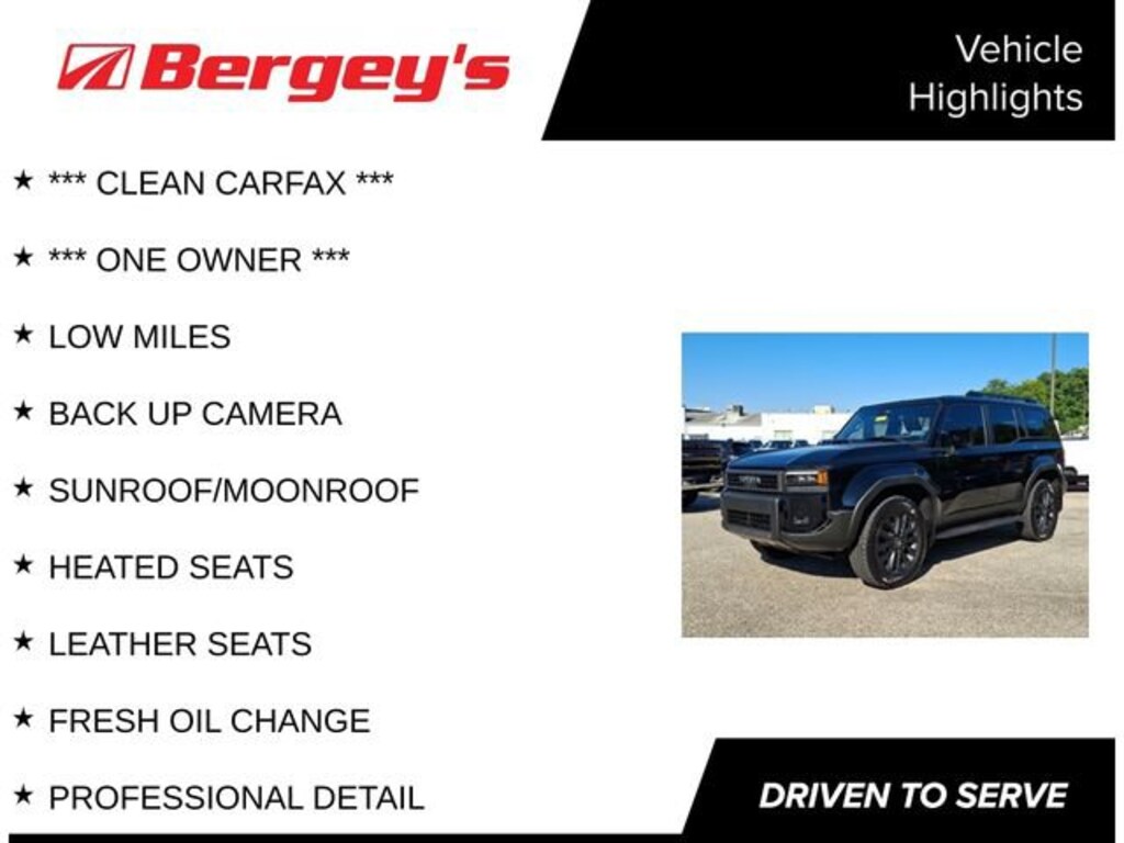 Used 2024 Toyota Land Cruiser Base SUV
