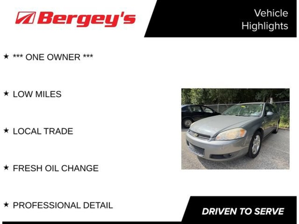 Used 2008 Chevrolet Impala LT Car