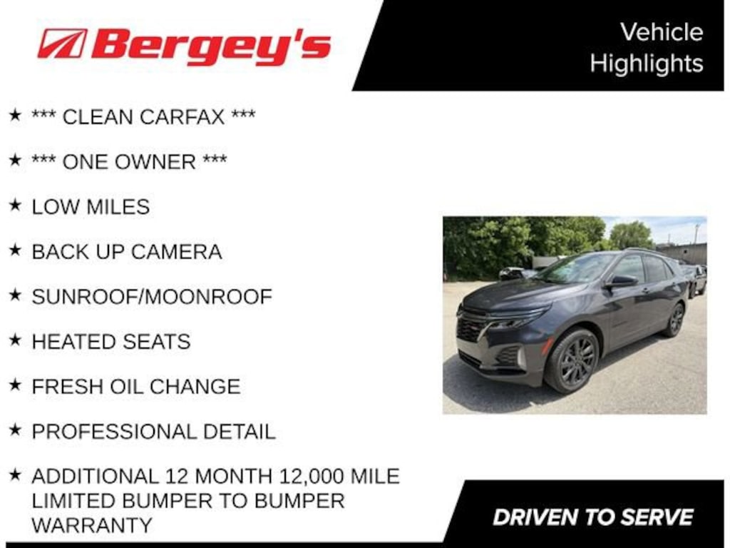 Used 2023 Chevrolet Equinox RS SUV