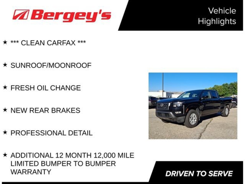 Used 2022 Nissan Frontier Crew Cab Long Bed SV 4x4 Truck