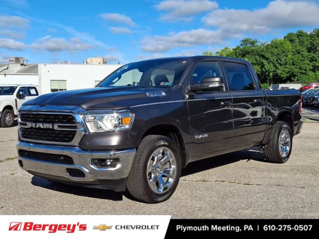 Used 2022 Ram 1500 Big Horn Crew Cab 4x4 57 Box Truck