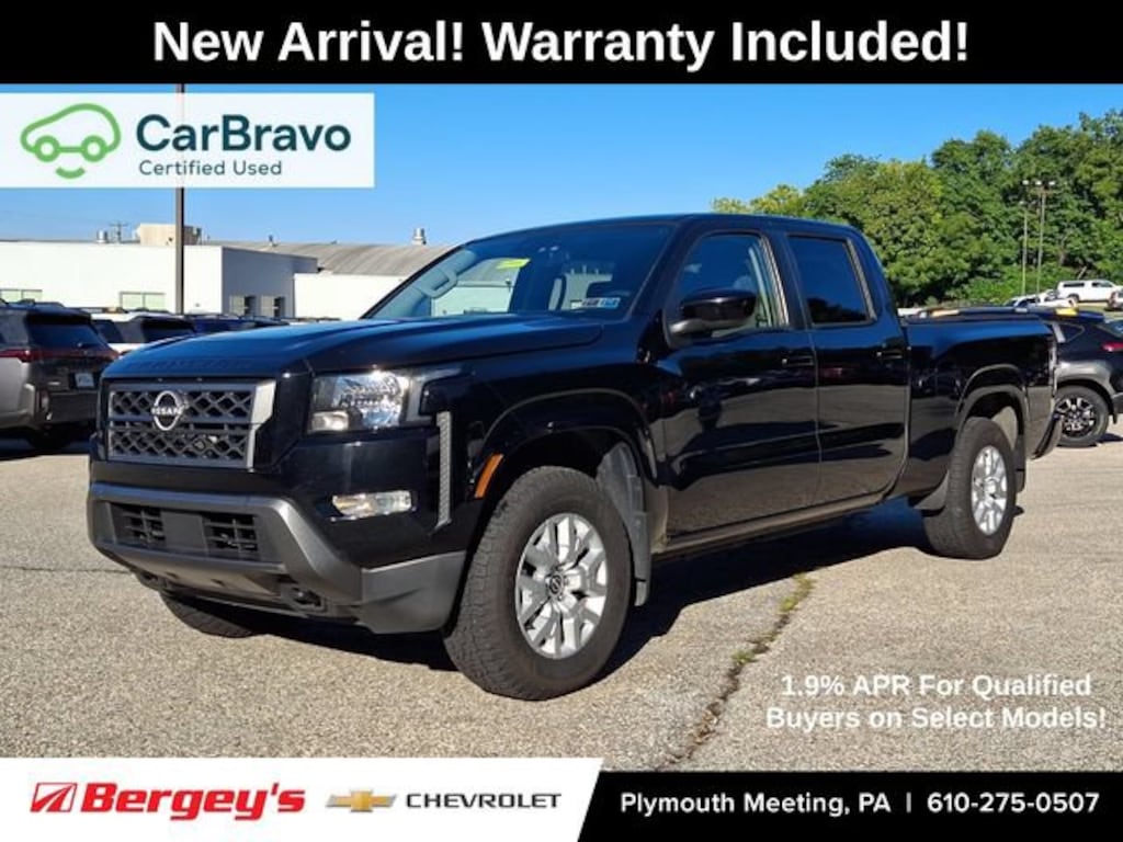 Used 2022 Nissan Frontier Crew Cab Long Bed SV 4x4 Truck